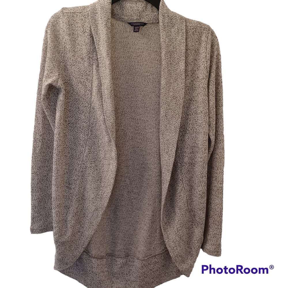 AEROPOSTLE Cocoon Style Circle Gray Cardigan XS